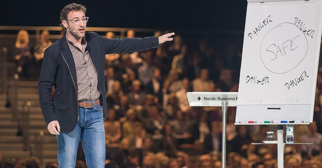 Simon Sinek Leadership Is A Choice Nordic Business Forum