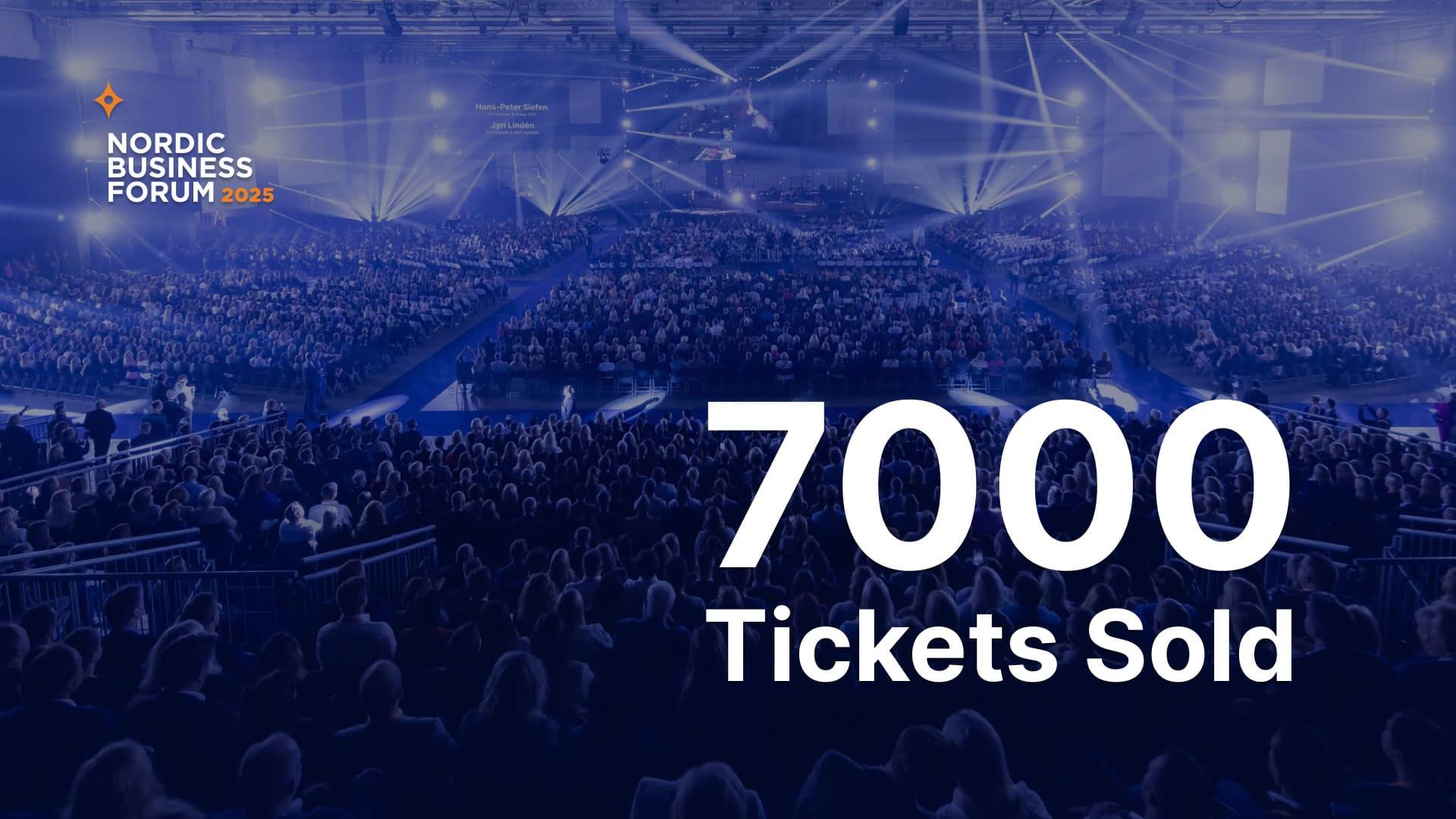 Over 7,000 Tickets Sold for Nordic Business Forum 2025 - Nordic ...