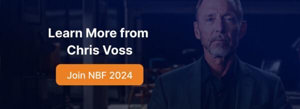Learn from Chris Voss at Nordic Business Forum 2024