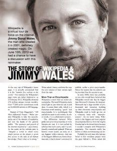 Jimmy Wales first page