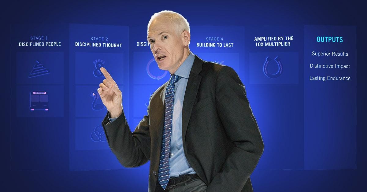 Just like being there: virtual venue for 2021 Jim Collins global event
