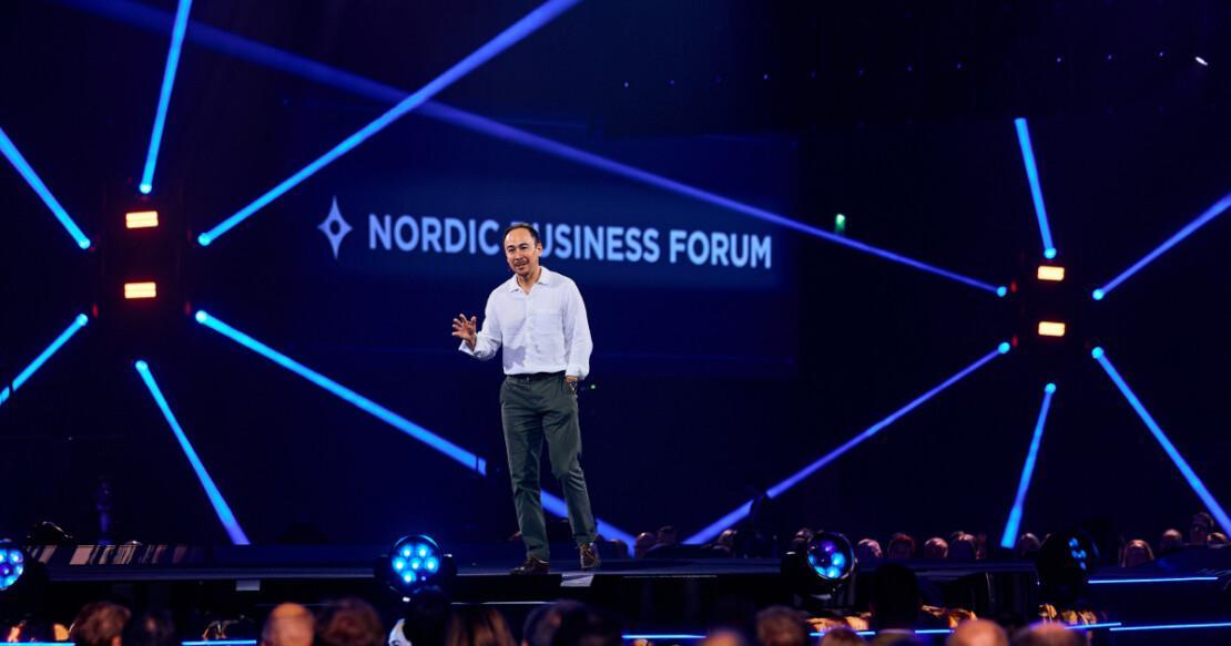 Michael Beckley at Nordic Business Forum 2026 Main Stage